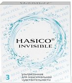 Купить hasico (хасико) презервативы invisible, ультратонкие 3 шт. в Заволжье