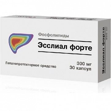 Эсслиал форте, капсулы 300мг, 30 шт