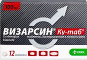 Купить визарсин ку-таб, таблетки, диспергируемые в полости рта 100мг, 12 шт в Заволжье