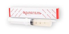 Купить колетекс-гель-днк материал гидрогелевый альгинат натрия с деринатом, шприц 20мл в Заволжье