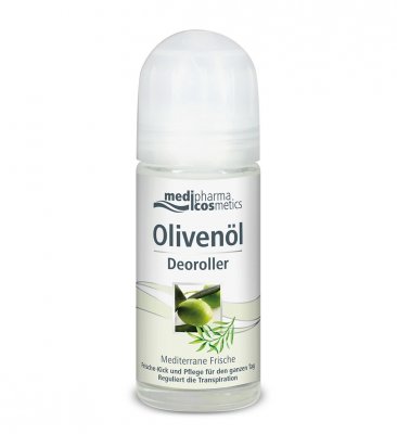 Купить медифарма косметик (medipharma cosmetics) olivenol дезодорант роликовый средиземноморская свежесть, 50мл в Заволжье