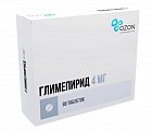 Купить глимепирид, таблетки 4мг, 90 шт в Заволжье