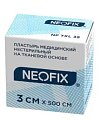 Купить неофикс (neofix) пластырь на тканной основе 3х500см, 1 шт в Заволжье