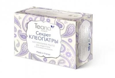 Купить тиана (teana) мыло для сухой и чувствительной кожи лица и тела с ослиным молоком,100г в Заволжье