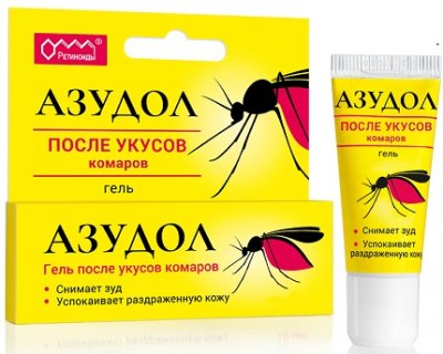 Купить азудол гель после укусов комаров, 8мл в Заволжье