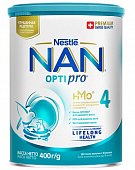Купить nan optipro 4 (нан) смесь сухая для детей с 18 месяцев, 400г в Заволжье