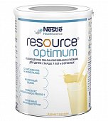 Купить resource optimum (ресурс), смесь для диетического профилактического питания детей старше 7 лет и взрослых, банка 400г в Заволжье