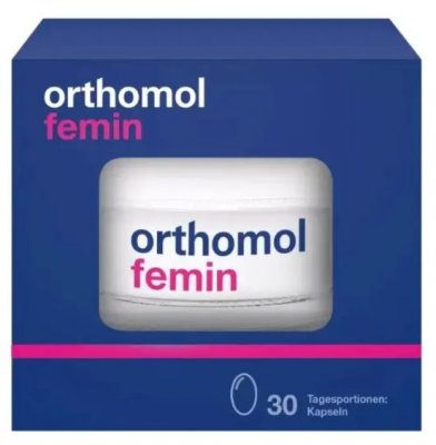 Купить orthomol femin (ортомол фемин), капсулы, 60 шт бад в Заволжье