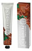 Купить президент (president) зубная паста white&yummy шоколадный фондан с мятой 75г в Заволжье