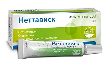 Неттависк, глазная мазь 0,3%, 5г