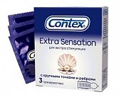 Купить contex (контекс) презервативы extra sensation 3шт в Заволжье