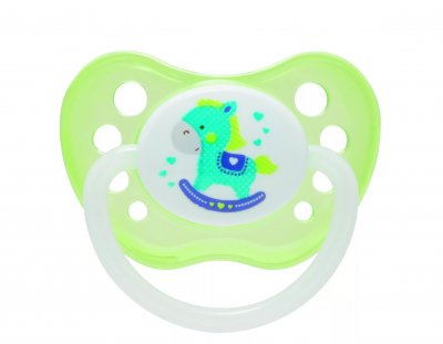 Купить canpol (канпол) пустышка анатомическая латексная 0-6 месяцев toys зеленая 1шт в Заволжье