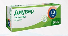 Купить диувер, таблетки 10мг, 60 шт в Заволжье