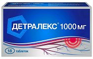 Купить детралекс, таблетки, покрытые пленочной оболочкой 1000мг, 18 шт в Заволжье