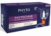 Phytosolba Phytocyane (Фитосольба Фитоциан) сыворотка против выпадения волос для женшин, флакон 5мл 12 шт