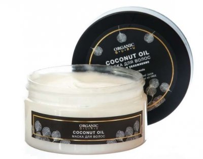 Купить organic guru (органик гуру) маска для волос coconut oil 200 мл в Заволжье
