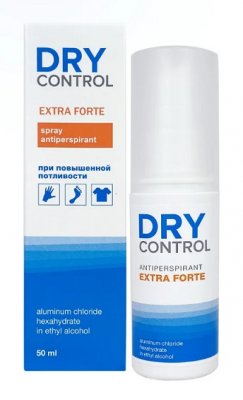 Купить dry control extra forte (драй контрол) антиперспирант-спрей от обильного потоотделения 30% 50 мл в Заволжье