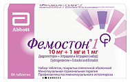 Купить фемостон 1, набор таблеток, покрытых пленочной оболочкой 10мг+1мг и 1мг 84шт в Заволжье