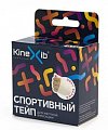 Купить бинт кинезио-тейп (kinexib) sport tape адгезивный стягивающий черный 3,8смx9,1м, 1 шт в Заволжье