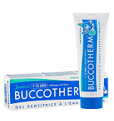 Купить buccotherm (буккотерм) гель-паста зубная для детей от 7 до 12 лет лет со вкусом мяты с термальной водой, 50мл в Заволжье