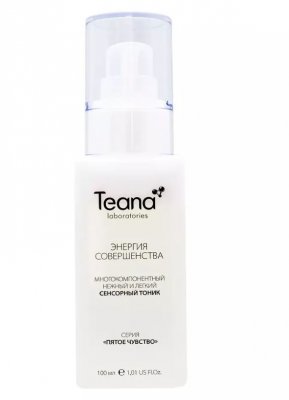 Купить тиана (teana) тоник энергия совершенства многокомпонентный для очищения кожи и удаления макияжа, 100мл в Заволжье