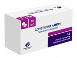 Купить донепезил канон, таблетки, покрытые пленочной оболочкой 10 мг 56 шт в Заволжье