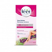Купить veet easy gel (вит) полоски восковые для нормальной кожи, 10шт в Заволжье