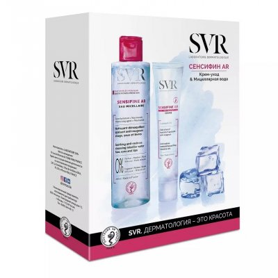 Купить svr sensifine (свр) набор: крем-уход для лица 40мл+вода мицеллярная, 200мл в Заволжье