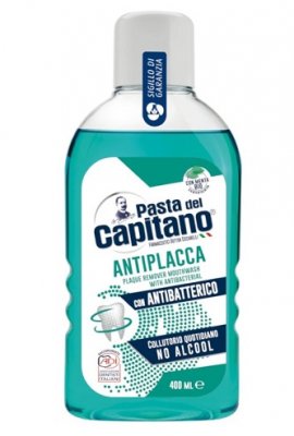 Купить pasta del сapitano (паста дель капитано) ополаскиватель для полости рта против зубного налета, 400мл в Заволжье