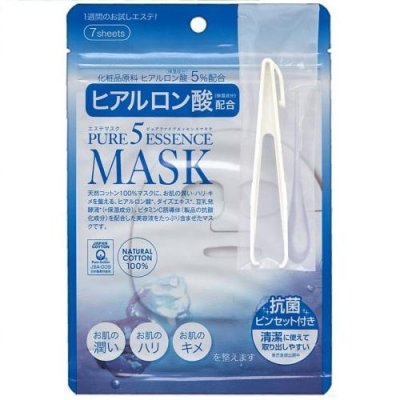 Купить japan gals (джапан галс) маска гиалуроновая кислота pure5 essential, 30 шт в Заволжье
