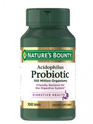 Купить nature's bounty (нэйчес баунти) ацидофилус пробиотик, капсулы 100 шт бад(nature,s bounty,inc, соединенные штаты) в Заволжье