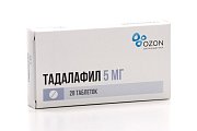 Купить тадалафил, таблетки, покрытые пленочной оболочкой 5мг, 28 шт в Заволжье