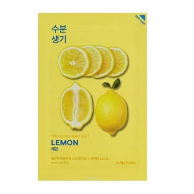 Купить holika holika (холика холика) тканевая маска для лица освежающая лимон pure essence, 20мл в Заволжье