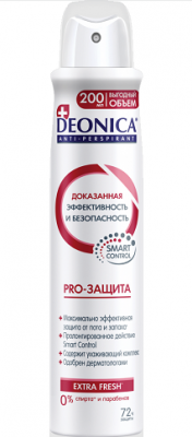 Купить deonica (деоника) дезодорнат-спрей pro-защита, 200мл в Заволжье