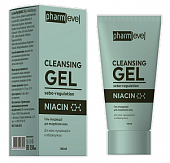 Купить pharmlevel (фармлевел) niacin гель очищающий для микробиома кожи лица, 150мл  в Заволжье