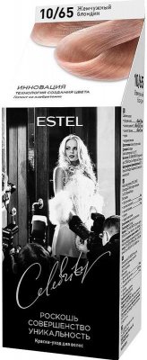 Купить estel (эстель) краска-уход для волос celebrity тон 10/65 жемчужный блондин в Заволжье