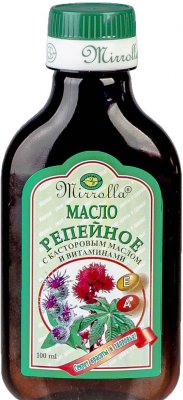 Купить мирролла масло репейное с касторовым маслом и витаминами а и е, 100мл в Заволжье