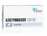 Купить клотримазол, таблетки вагинальные 100мг, 6 шт в Заволжье