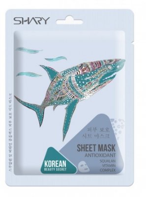 Купить шери (shary) маска-антиокисдант для лица сквалан и комплекс витаминов 25г в Заволжье