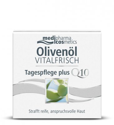 Купить медифарма косметик (medipharma cosmetics) olivenol vitalfrisch крем для лица дневной против морщин, 50мл в Заволжье