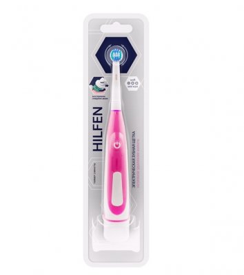 Купить хилфен (hilfen) электрическая зубная щетка мягкая розовая артикул r2020 в Заволжье