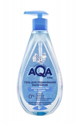 Купить aqa baby (аква беби) гель для подмывания мальчиков, 400мл в Заволжье