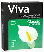 Купить viva (вива) презервативы классические 3шт в Заволжье