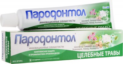 Купить пародонтол зубная паста целебные травы, 63г в Заволжье
