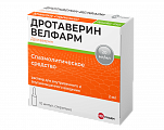 Купить дротаверин велфарм, раствор для внутривенного и внутримышечного введения 20мг/мл, ампулы 2мл, 10 шт в Заволжье