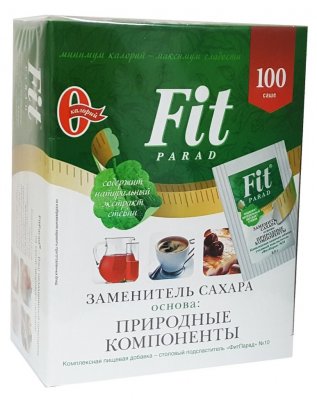 Купить фитпарад №10 на основе природных компонентов, саше 0,5г 100 шт в Заволжье