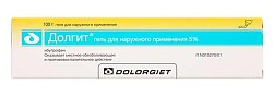 Купить долгит, гель для наружного применения 5%, туба 100г в Заволжье