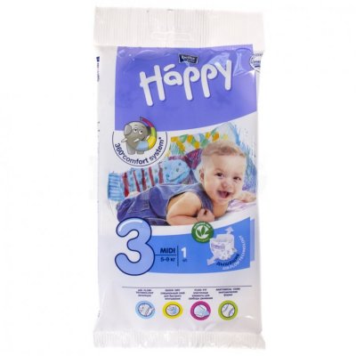 Купить bella baby happy (белла) подгузники 3 миди 5-9кг 1 шт в Заволжье