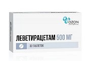 Купить леветирацетам, таблетки, покрытые пленочной оболочкой 500мг, 30 шт в Заволжье