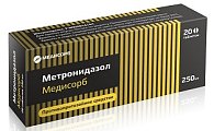 Купить метронидазол медисорб, таблетки 250мг, 20 шт в Заволжье